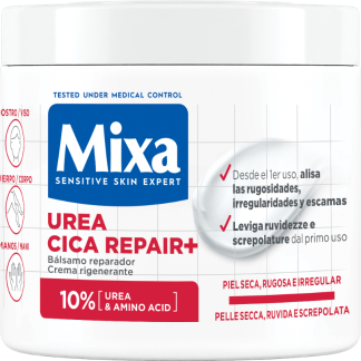 Mixa Balsamo corpo Urea Cica Repair+, 400 ml