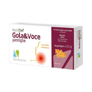Nutrileya Nutridef Throat And Voice Food Supplement 20 Tablets