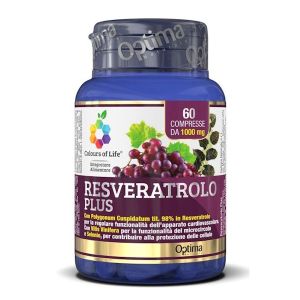 Optima Colors Of Life Resveratrol Plus Microcirculation Supplement 60 Tablets