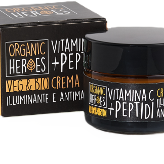 ORGANIC HEROES Crema da giorno illuminante e antimacchia, 50 ml