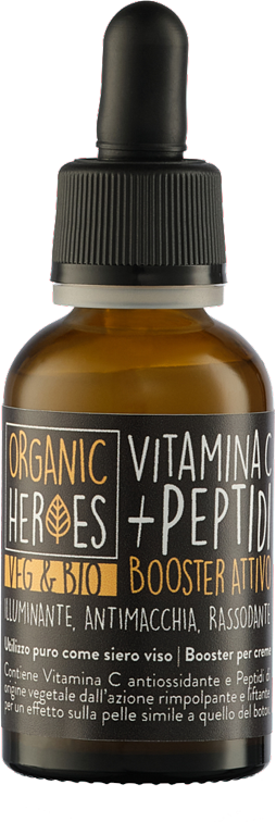 ORGANIC HEROES Siero viso illuminante e anti-macchie, 30 ml
