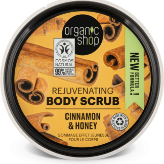 organic shop Scrub corpo esfoliante - miele alla cannella, 250 ml