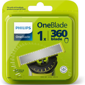 PHILIPS OneBlade Lama di ricambio OneBlade 360, 1 pz