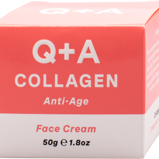 Q+A Crema viso con collagene anti-age, 50 g