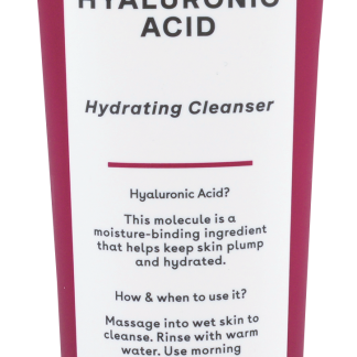 Q+A Detergente idratante viso con acido ialuronico, 125 ml