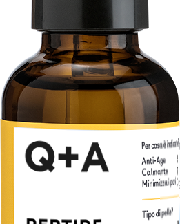 Q+A Siero viso con peptidi, 30 ml