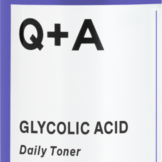 Q+A Tonico viso con acido glicolico, 100 ml