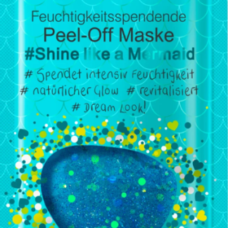 Selfie Project Maschera peel-off nutriente Shine like a Mermaid, 12 ml