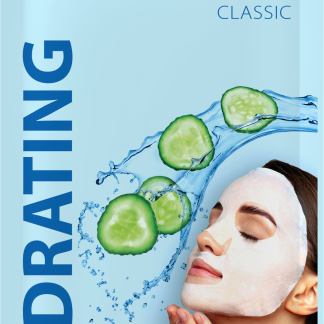 STAY WELL Maschera viso in tessuto idratante al cetriolo, 1 pz