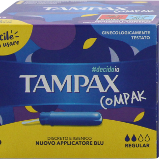 Tampax Assorbenti interni Compak regular, 16 pz