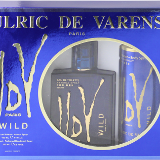 ULRIC DE VARENS Cofanetto Eau de Toilette + Deodorante Wild uomo, 1 pz