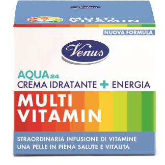 Venus Crema idratante multivitaminica Aqua 24, 50 ml
