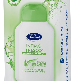 Venus Salviette intime fresco, 12 pz