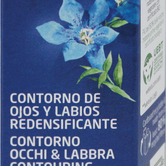 WELEDA Contorno occhi e labbra contouring con genziana blu e stella alpina, 10 ml