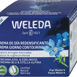 WELEDA Crema giorno contouring con genziana blu e stella alpina, 40 ml
