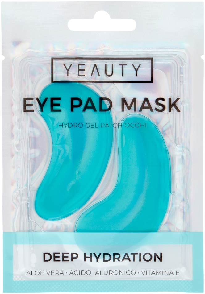 YEAUTY Patch occhi in idrogel Deep Hydration con Acido Ialuronico, 2 pz