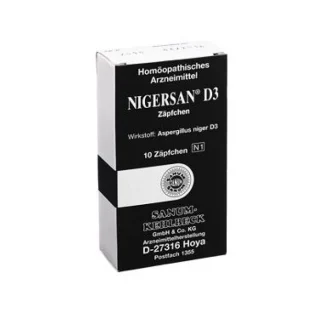 Sanum Nigersan D3 Medicinale Omeopatico 10 Supposte