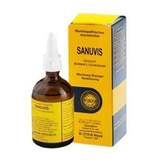Sanum Sanuvis Gocce Medicinale Omeopatico 100ml
