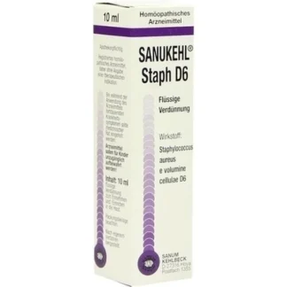 Sanum Sanukehl Staph D6 Gocce Omeopatiche 10ml