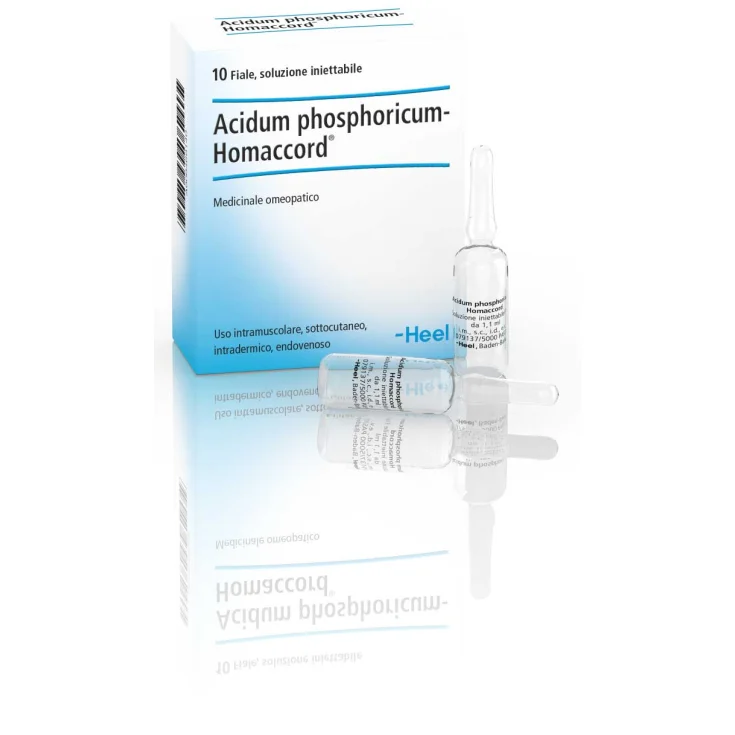 Acidum Phosphoricum-Homaccord Heel 10 Fiale Da 1,1ml