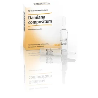 Testis Compositum N (Damiana Compositum) Heel 10 Fiale Da 2,2ml