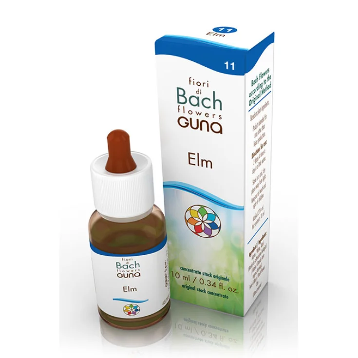 Fiori Di Bach Elm Guna Gocce 10ml