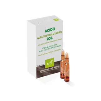 Acido Alfachetoglutarico Sol OTI 20 Fiale