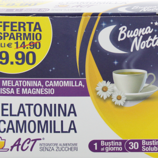 ACT Мелатонин и ромашка, 60 г. Добавка.