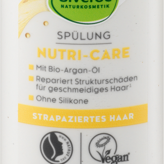 Кондиционер для волос Alverde Nutri-Care с органическим аргановым маслом, мини-размер, 50 мл.