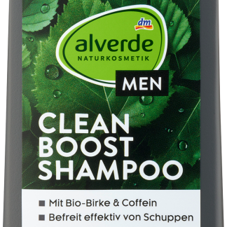 Шампунь Alverde MEN Clean Boost, 200 мл