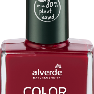 Лак для ногтей Alverde Color & Care - № 200, цвет «Красное вино», 10 мл.