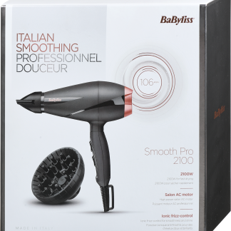 Профессиональный фен BaByliss 2100 Вт, производство Италия, 1 шт.