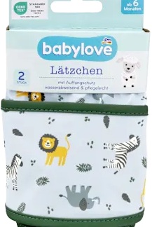 Водонепроницаемые нагрудники babylove, 2 шт.