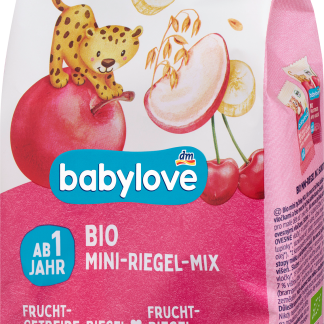 Мини-батончики babylove Mix из органических ингредиентов, от 1 года, 100 г. Дополнительное питание.