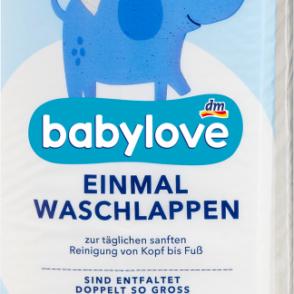 одноразовые очищающие салфетки babylove, 30 шт.