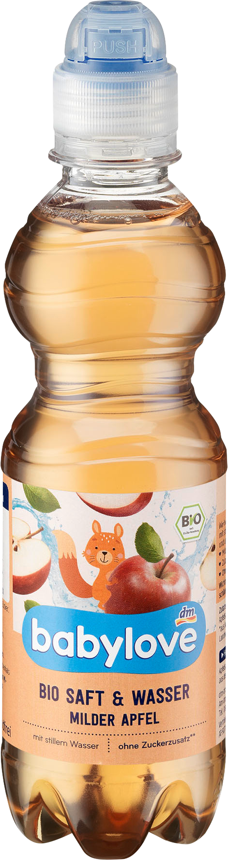 babylove Яблочный сок с натуральной минеральной водой, 330 мл