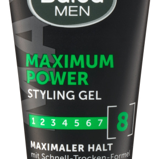 Гель для укладки волос Balea MEN Maximum Power, мини-размер, 30 мл