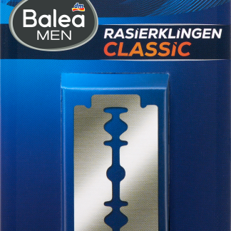 Набор двойных лезвий для бритья Balea MEN Classic, 10 шт.