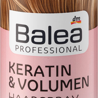 Лак для волос Balea PROFESSIONAL Extra Strong Flexible Hold с кератином для придания объема, 250 мл