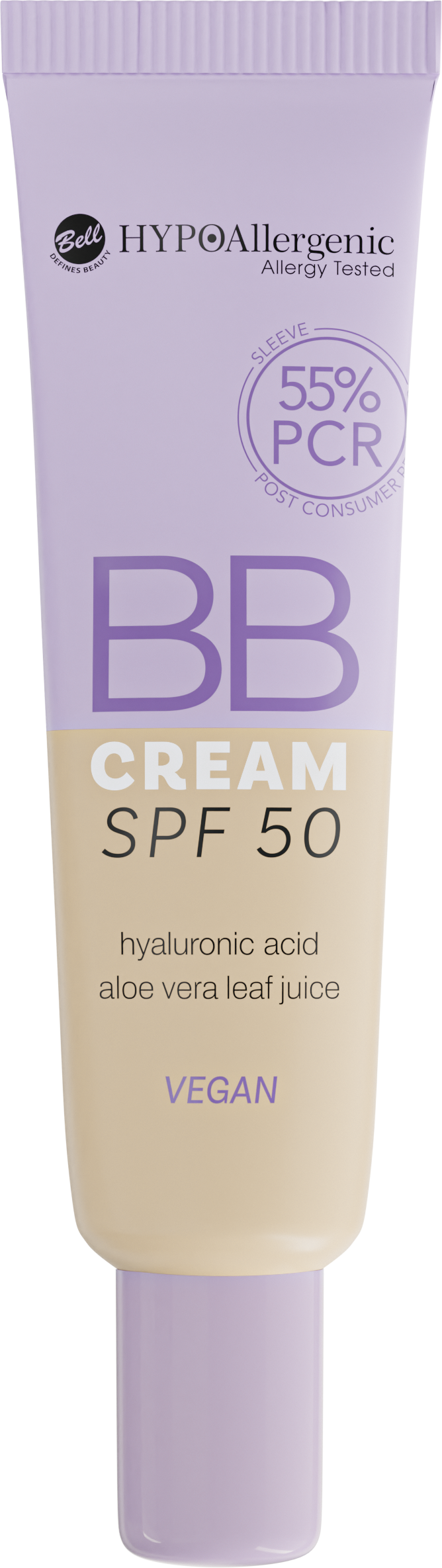BB-крем Bell HYPOAllergenic с SPF 50 - № 03, 30 г