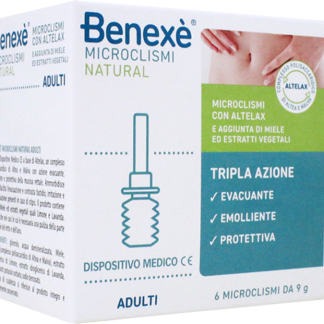 Набор для микроклизм Benexè Natural Triple Action, 6 шт. Медицинские изделия.