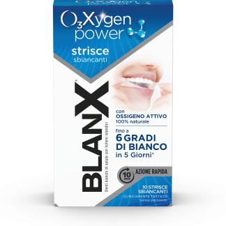 Отбеливающие полоски Blancx O₃Xygen power, 10 шт.