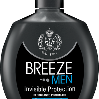 Дезодорант-спрей BREEZE MEN Invisible Protection с ароматом, 100 мл.