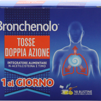 Добавка от кашля Bronchenolo Double Action, 30 г.