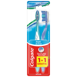 Зубная щетка Colgate Triple Action, 1 шт.