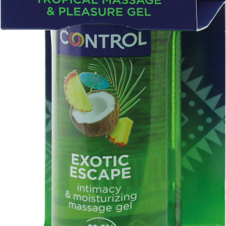 Массажный гель CONTROL 2-в-1 Exotic Escape, 200 мл
