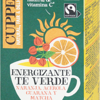 CUPPER Energy Support Органический зеленый чай, 40 г