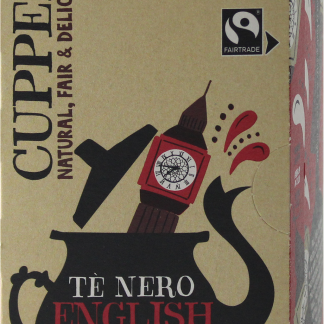 Органический черный чай CUPPER English Breakfast, 44 г.