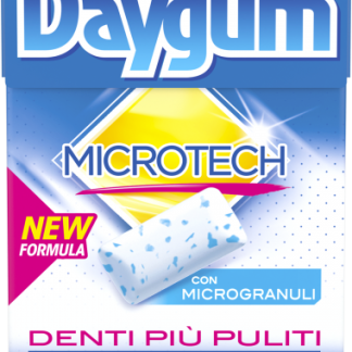 Жевательная резинка Daygum Microtech с микрочастицами, 30 г. Биологически активная добавка.