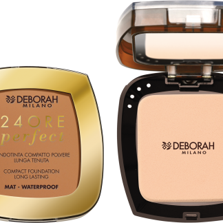 Тональная основа DEBORAH MILANO 24ORE Perfect Compact Foundation - № 04, 1 шт.